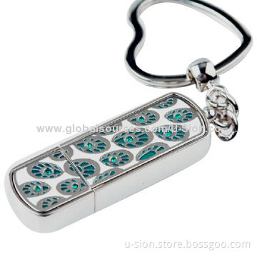 Promotional Jewelry USB Flash Drives, OEM/OEM Orders are Accepted
